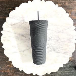 Black studded Starbucks Tumbler